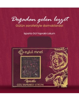 Gül Yapraklı Sarma Lokum 250 G